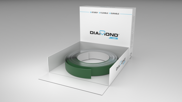 Aluminium coils DBX 6cm/06mm-dark green matt-DBX