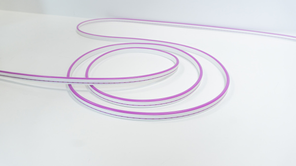 Neon 12V, color purple NEON-612-SIL-DC12-PURPLE-10mm-AE-MEN