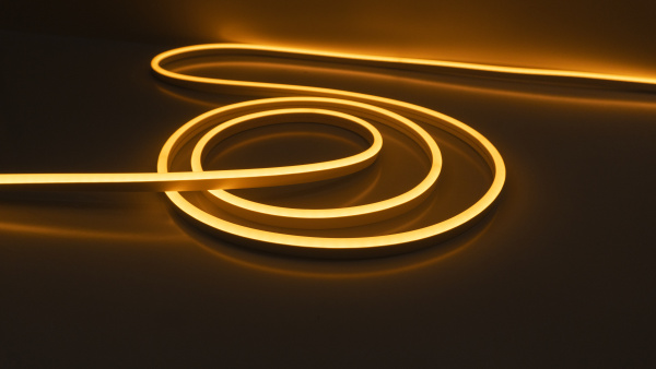 Neon 12V, color orange NEON-816-SIL-DC12-ORANGE-10mm-AE-MEN