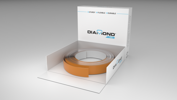 Aluminium coils DBX 6cm/06mm-orange matt RAL2008-DBX