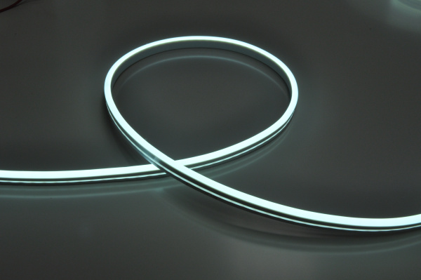 Neon 12V, color cold white NEON-612-SIL-DC12-COLD WHITE-10mm-AE-MEN