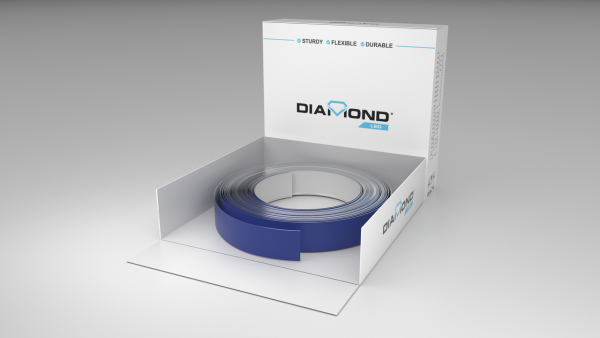 Aluminium coils DBX 6cm/06mm-blue RAL5002-DBX