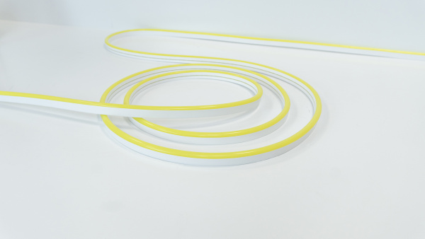 Neon 12V, color yellow NEON-816-SIL-DC12-YELLOW-10mm-AE-MEN